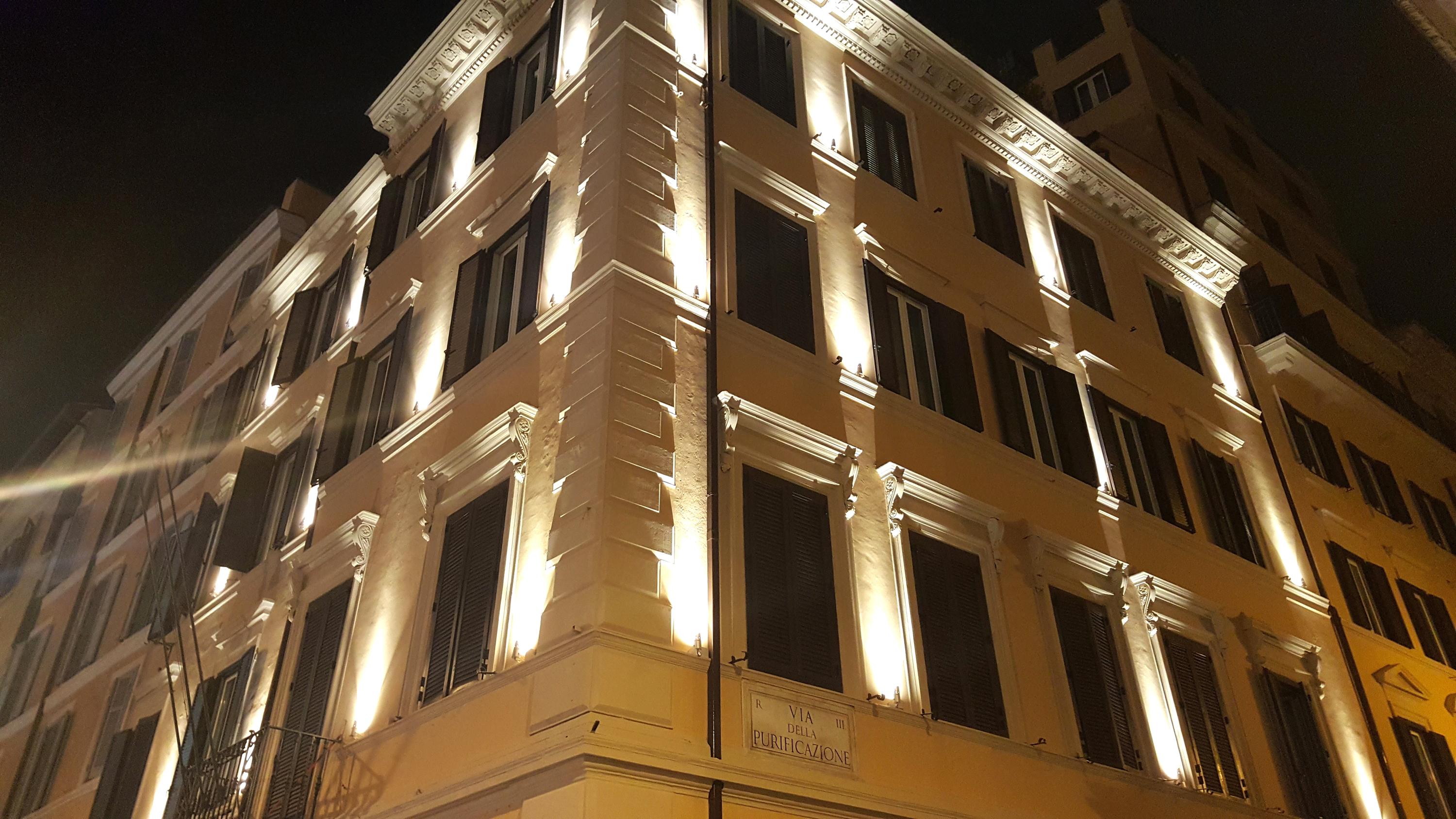 Hotel Barocco Roma Esterno foto